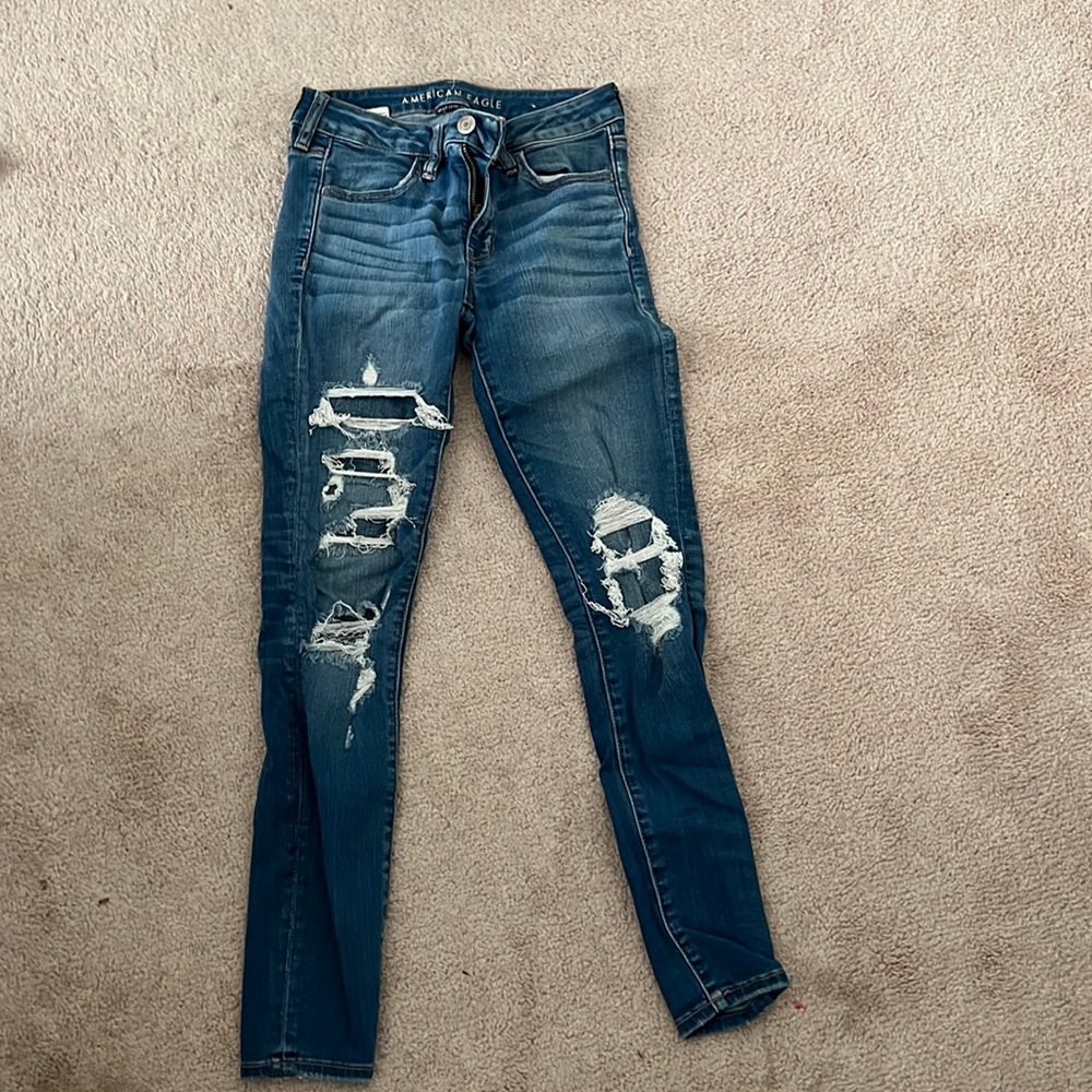 Low rise American Eagle jeans